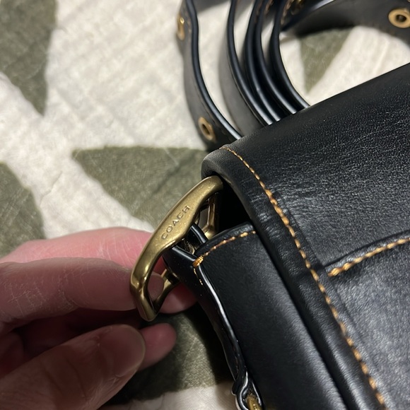 Coach Limited Edition Rambler: Black Glovetanned leather - Picture 6 of 14